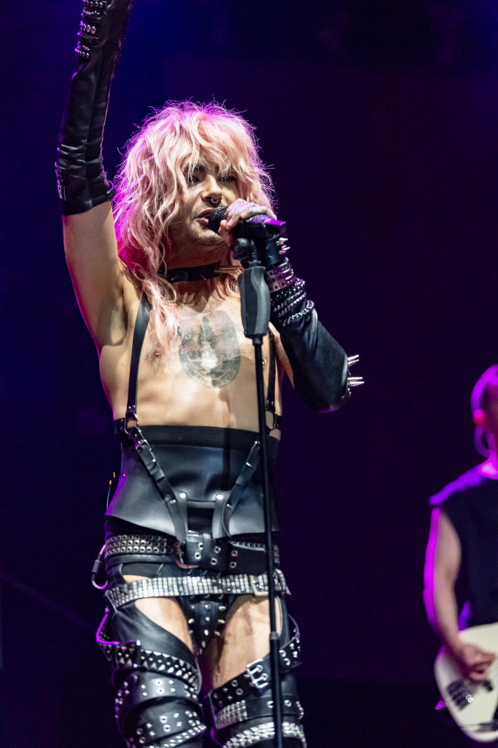 Bill Kaulitz ( Sänger), Tokio Hotel rockt den Heumarkt bei der Cologne Pride, Köln, Heumarkt, 20.07.2024, Foto: Alexander Franz