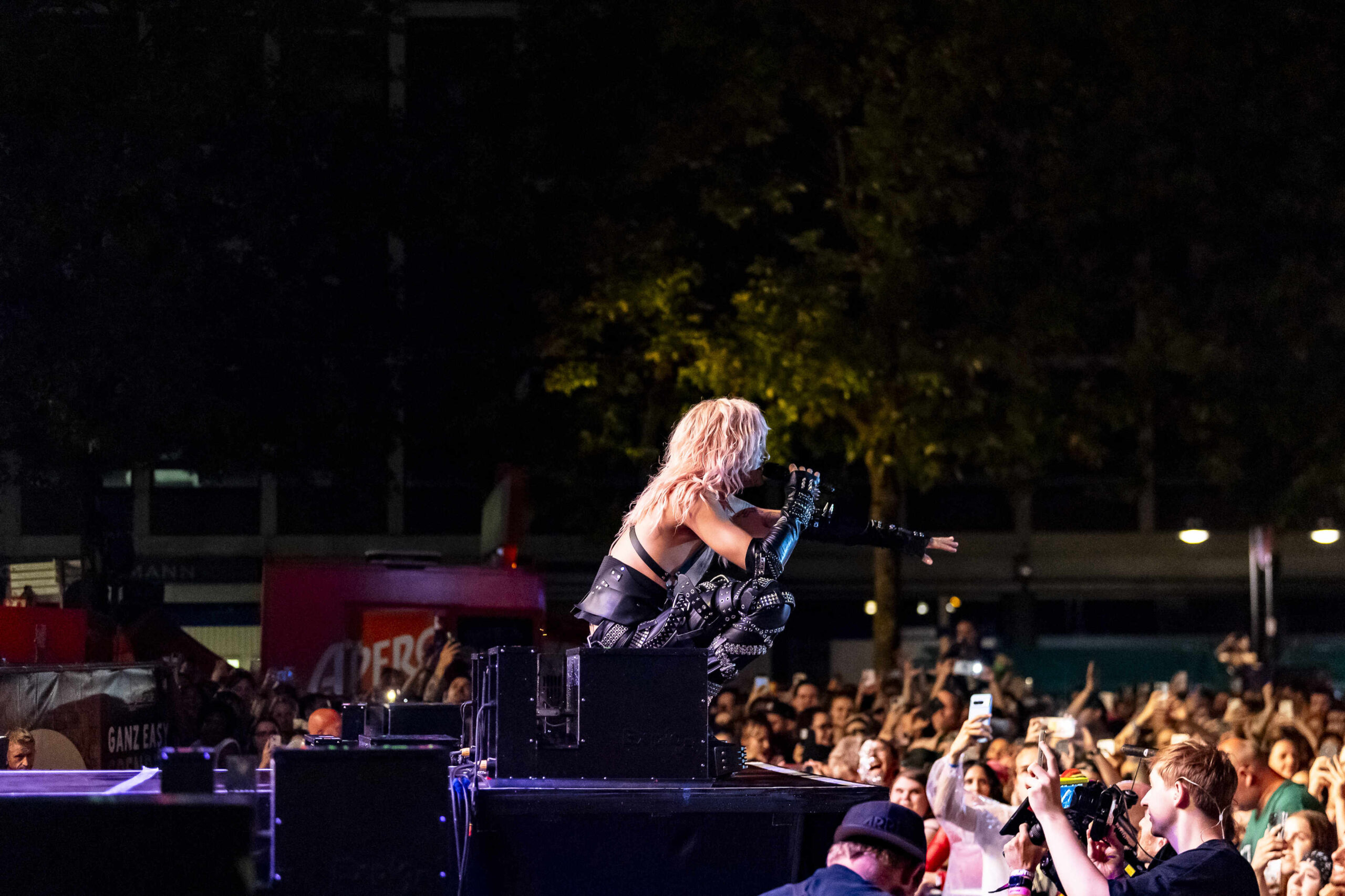 Bill Kaulitz ( Sänger), Tokio Hotel rockt den Heumarkt bei der Cologne Pride, Köln, Heumarkt, 20.07.2024, Foto: Alexander Franz