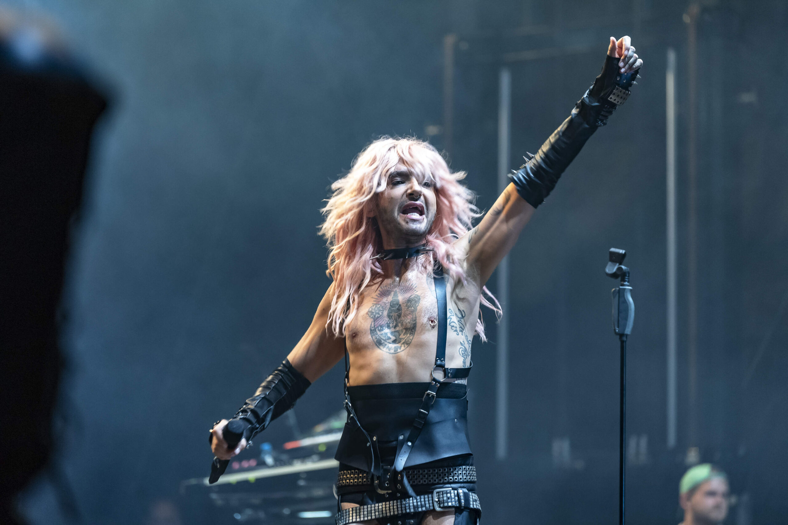 Bill Kaulitz ( Sänger), Tokio Hotel rockt den Heumarkt bei der Cologne Pride, Köln, Heumarkt, 20.07.2024, Foto: Alexander Franz