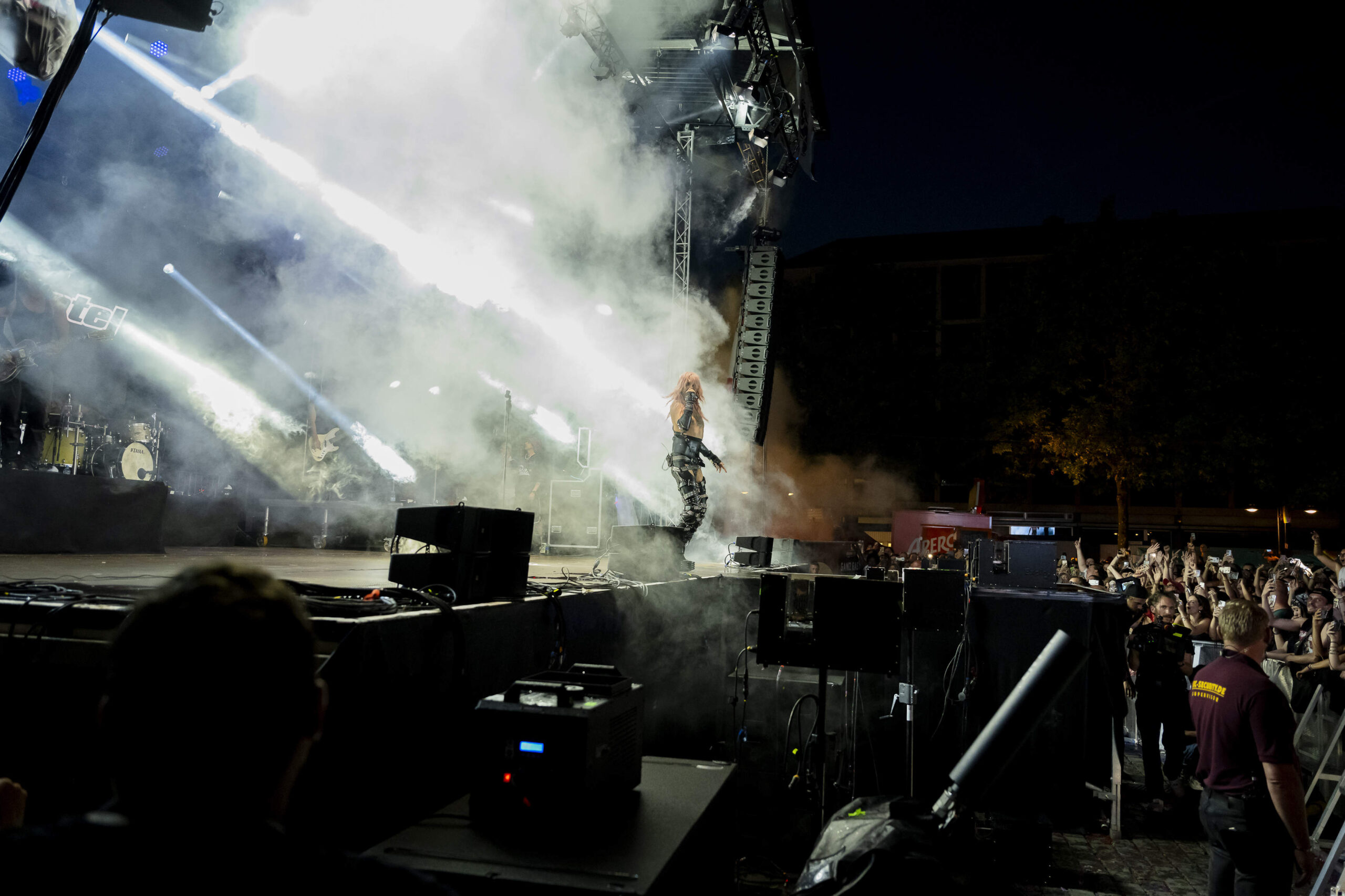 Bill Kaulitz ( Sänger), Tokio Hotel rockt den Heumarkt bei der Cologne Pride, Köln, Heumarkt, 20.07.2024, Foto: Alexander Franz