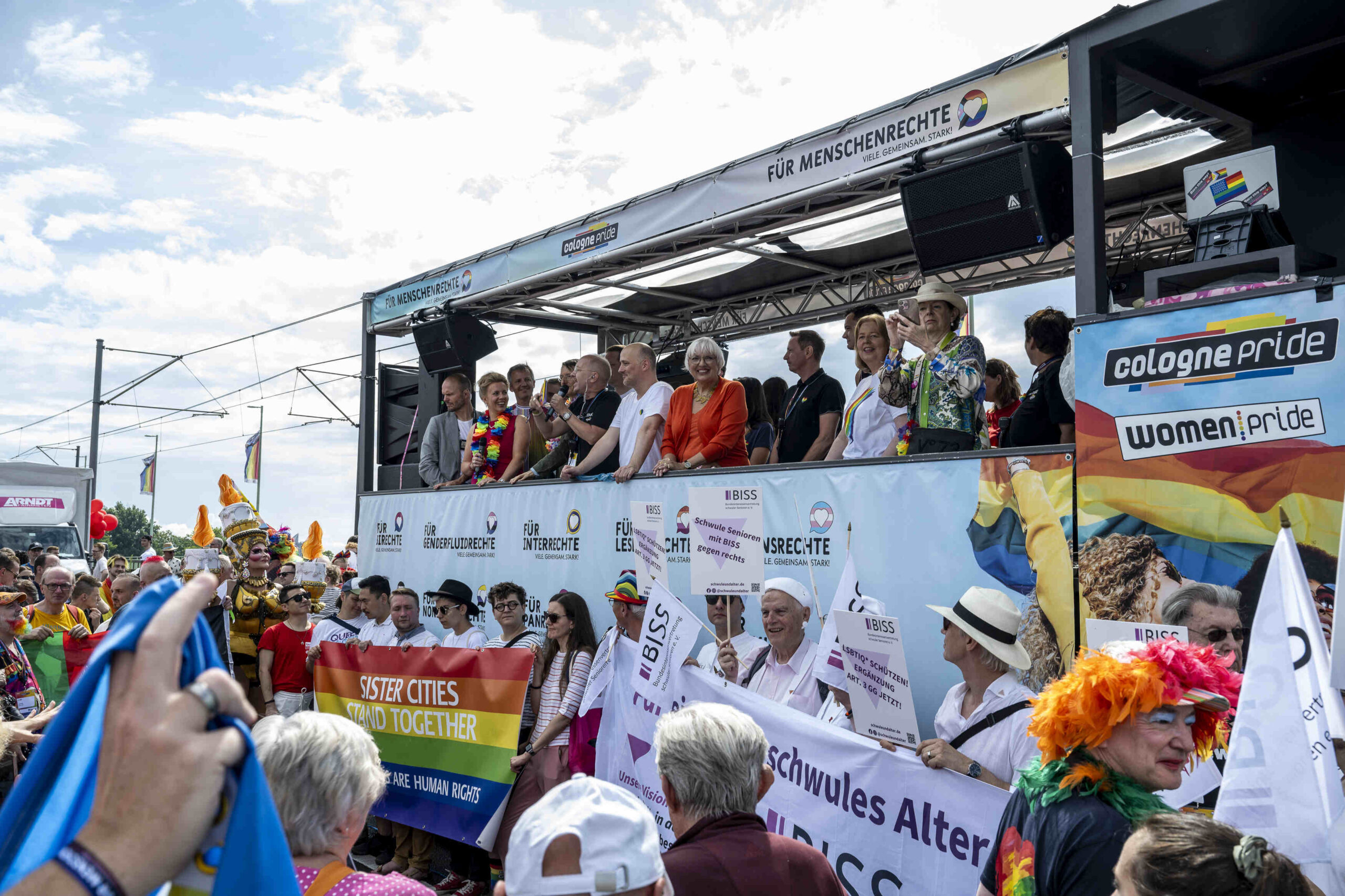 Cologne Pride 2024, Köln, Heumarkt, 21.07.2024, Foto: Alexander Franz