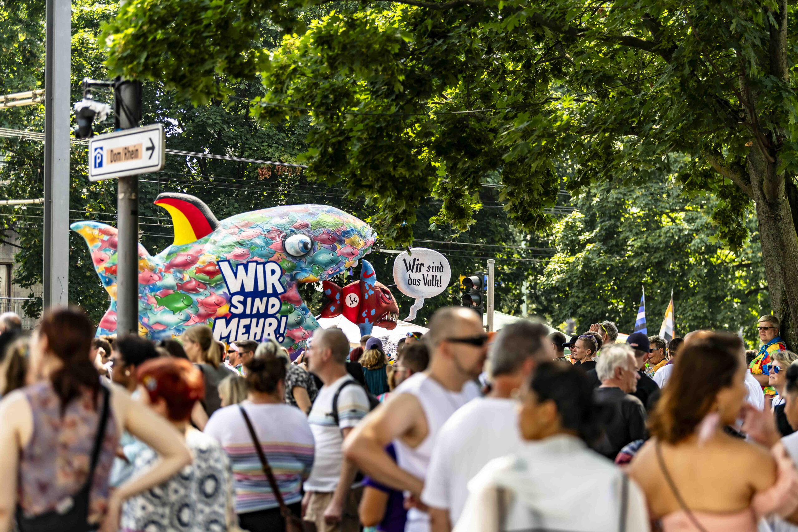 Cologne Pride 2024, Köln, Heumarkt, 24.07.2024, Foto: Alexander Franz