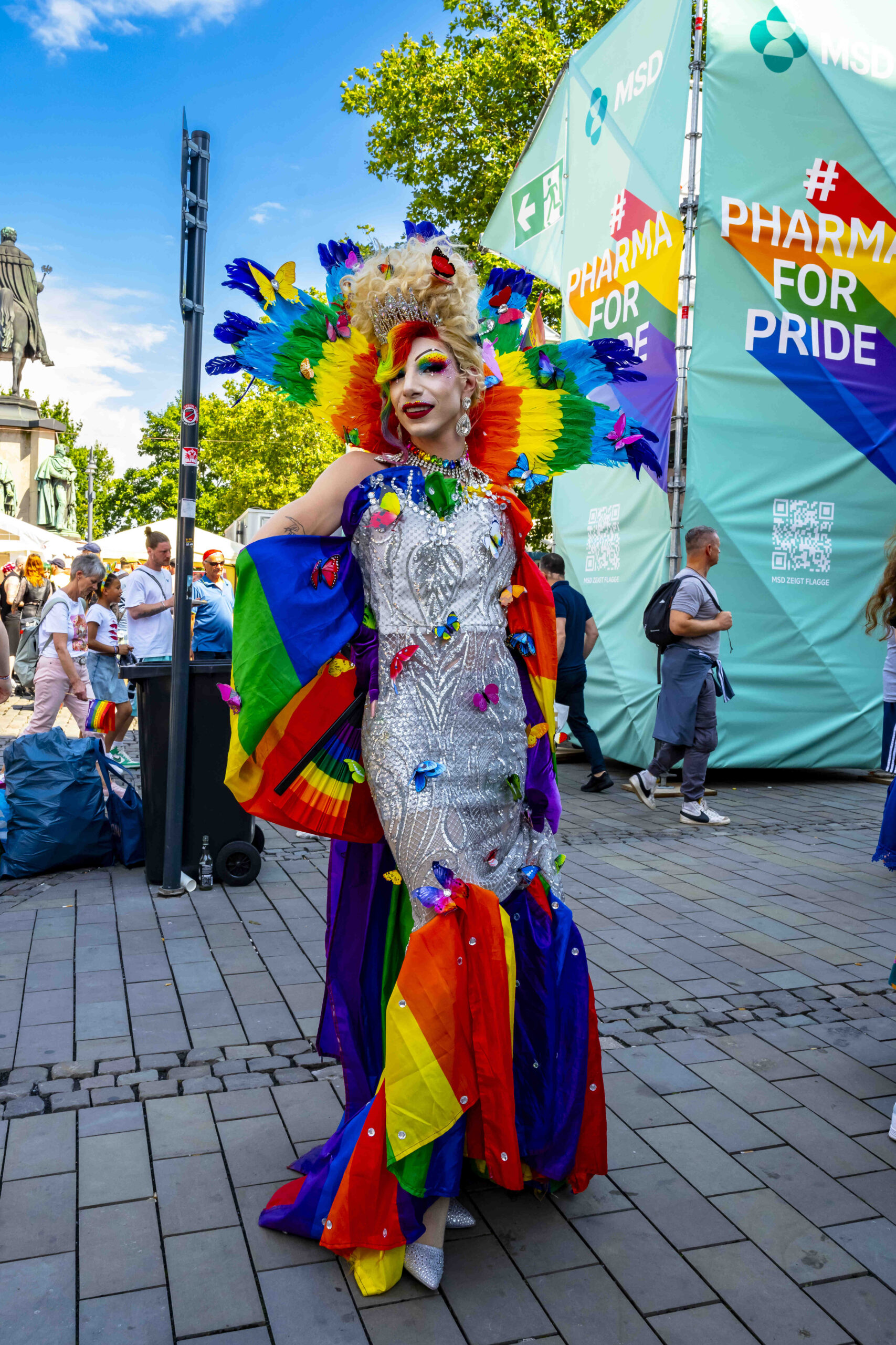 Cologne Pride 2024, Köln, Heumarkt, 24.07.2024, Foto: Alexander Franz