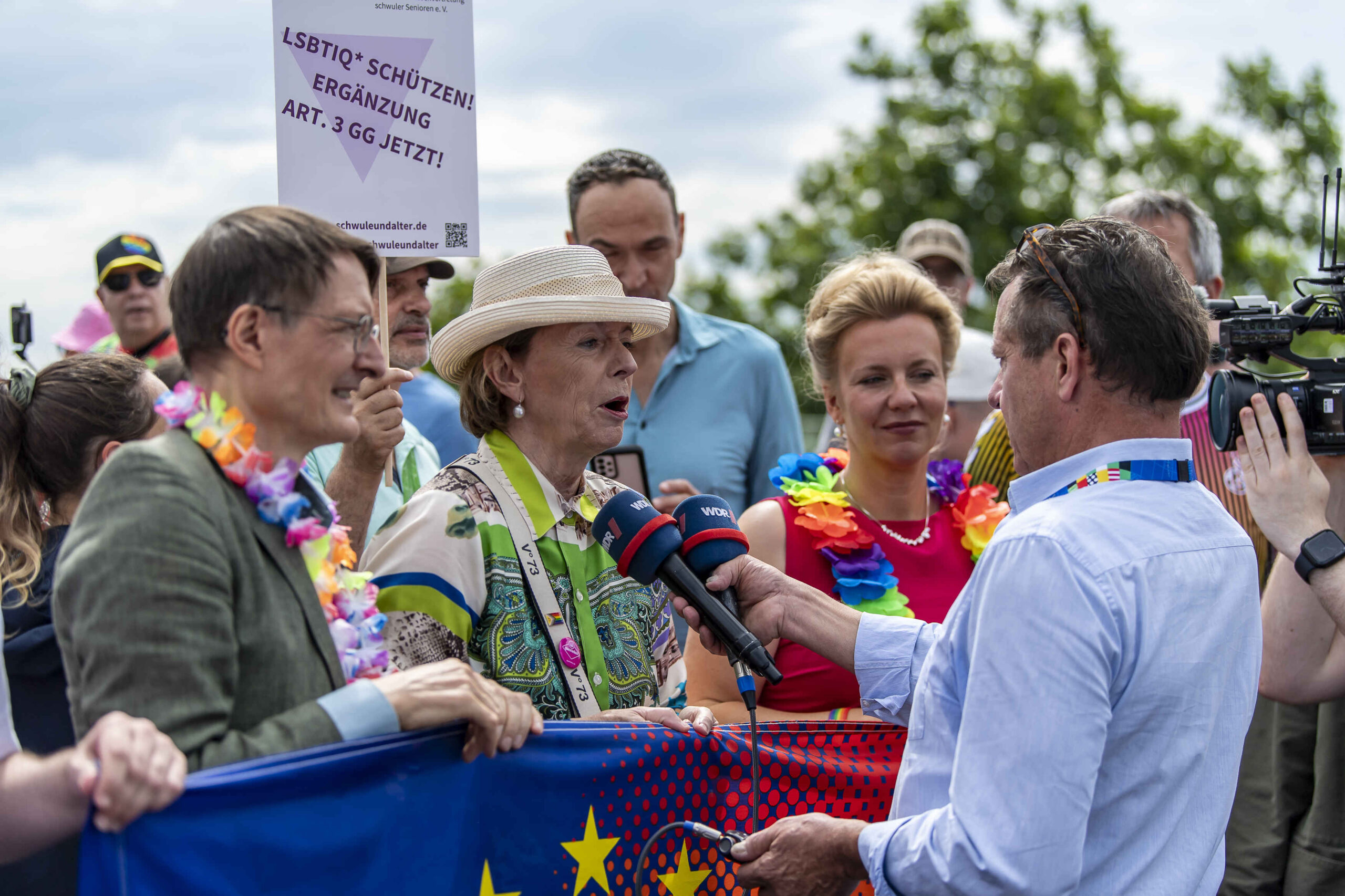 Cologne Pride 2024, Köln, Heumarkt, 21.07.2024, Foto: Alexander Franz