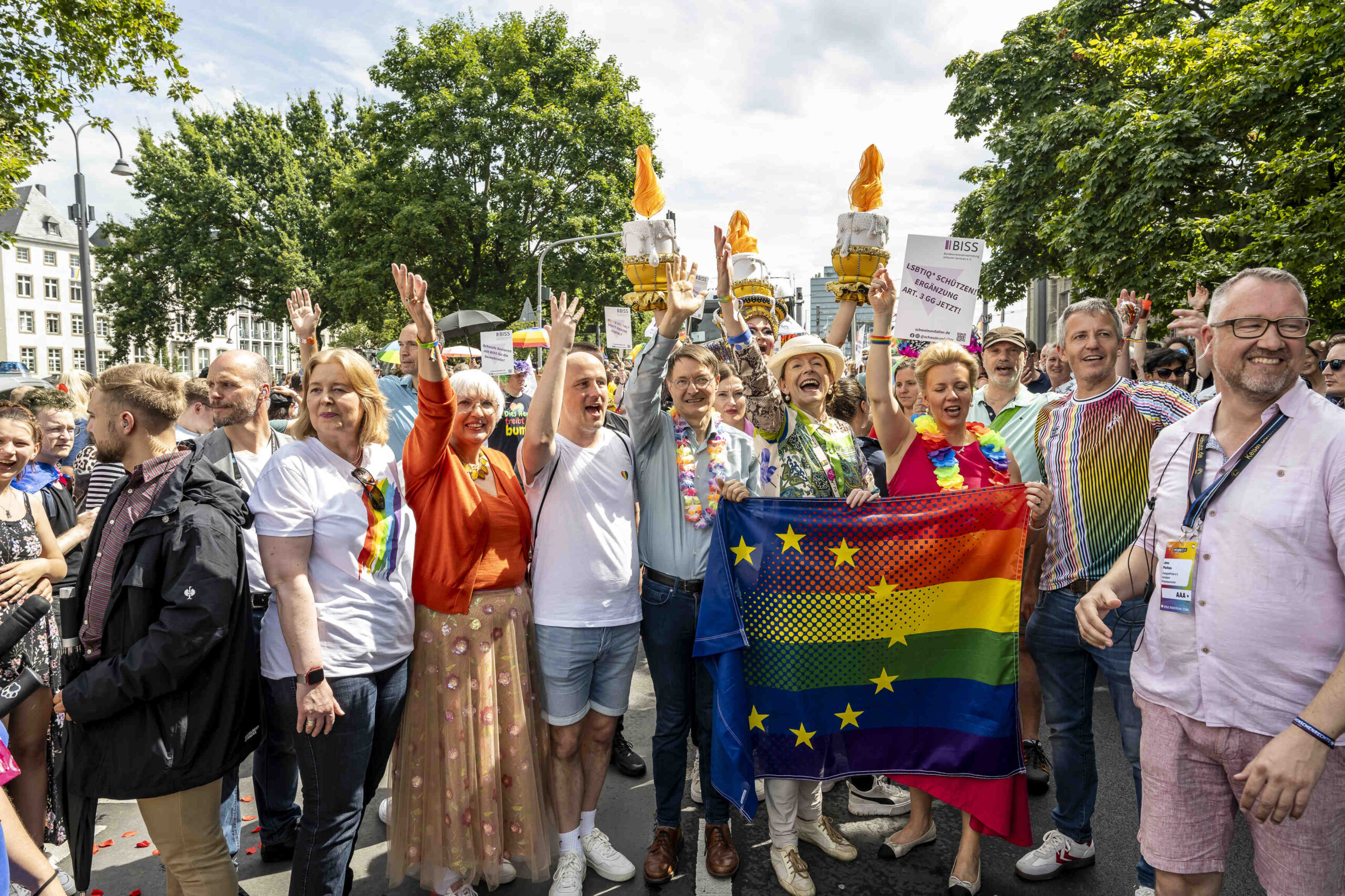 Cologne Pride 2024, Köln, Heumarkt, 21.07.2024, Foto: Alexander Franz