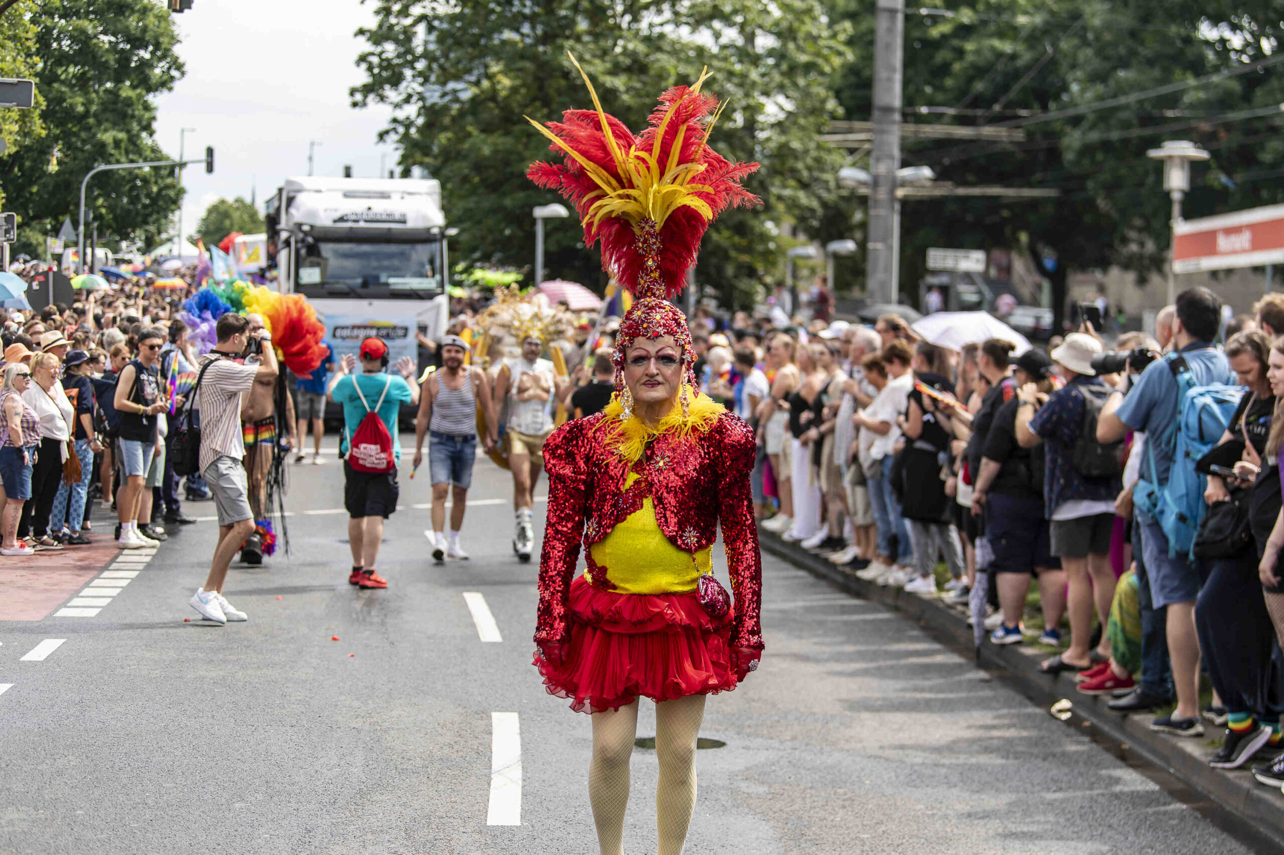 Cologne Pride 2024, Köln, Heumarkt, 21.07.2024, Foto: Alexander Franz