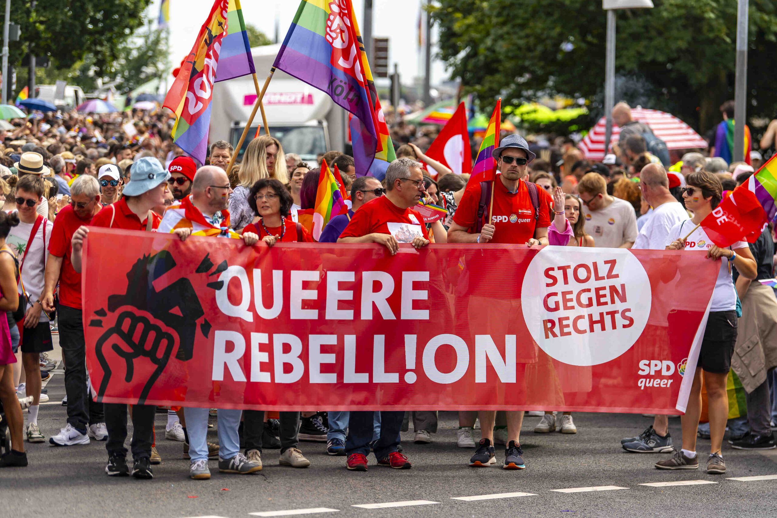 Cologne Pride 2024, Köln, Heumarkt, 21.07.2024, Foto: Alexander Franz